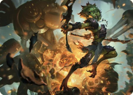 Image of Argothian Sprite Art Card [The Brothers' War Art Series]