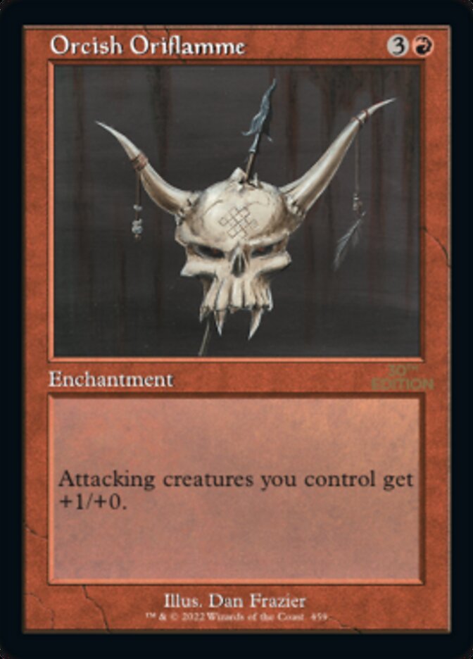 Image of Orcish Oriflamme (Retro) [30th Anniversary Edition]