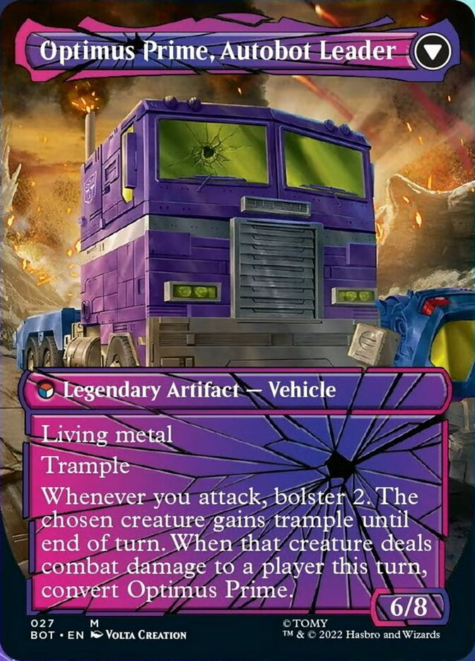 Image of Optimus Prime, Hero // Optimus Prime, Autobot Leader (Shattered Glass) [Transformers]