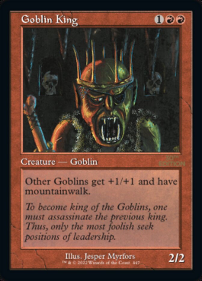 Image of Goblin King (Retro) [30th Anniversary Edition]