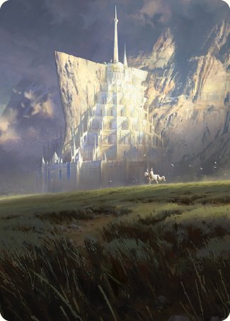 Image of Minas Tirith Art Card [The Lord of the Rings: Tales of Middle-earth Art Series]