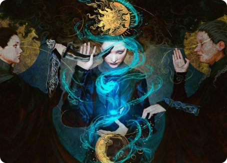 Image of Witness the Future Art Card [Innistrad: Crimson Vow Art Series]