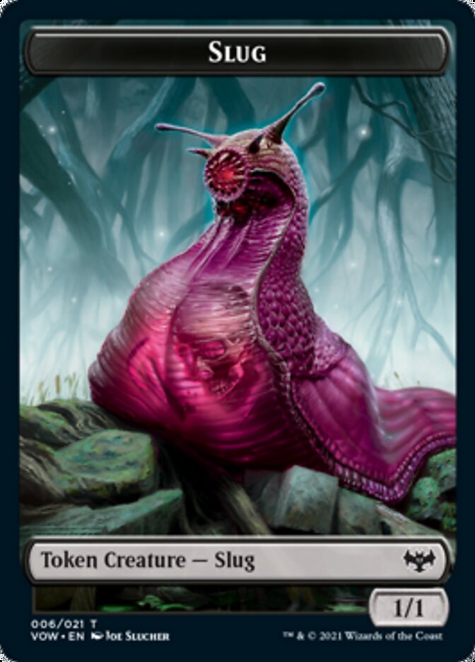 Image of Insect // Slug Double-Sided Token [Innistrad: Crimson Vow Tokens]