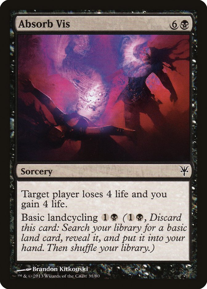 Image of Absorb Vis [Duel Decks: Sorin vs. Tibalt]