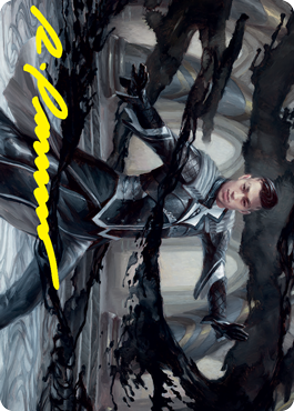 Image of Killian, Ink Duelist Art Card (Gold-Stamped Signature) [Strixhaven: School of Mages Art Series]