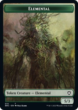 Image of Elemental Token [The Brothers' War Commander Tokens]