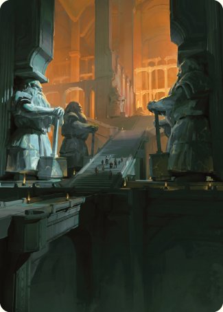 Image of Mines of Moria Art Card [The Lord of the Rings: Tales of Middle-earth Art Series]