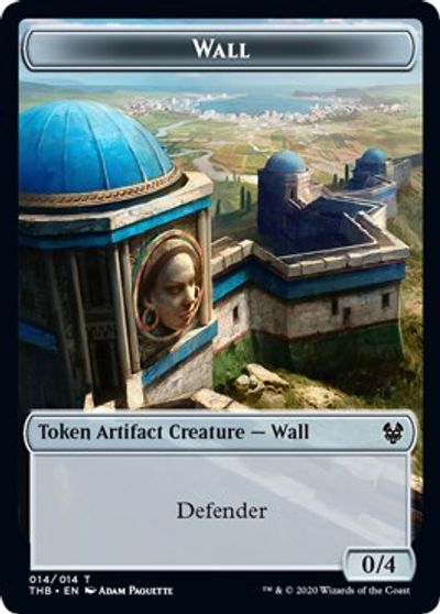 Image of Pegasus // Wall Double-Sided Token [Challenger Decks 2021 Tokens]