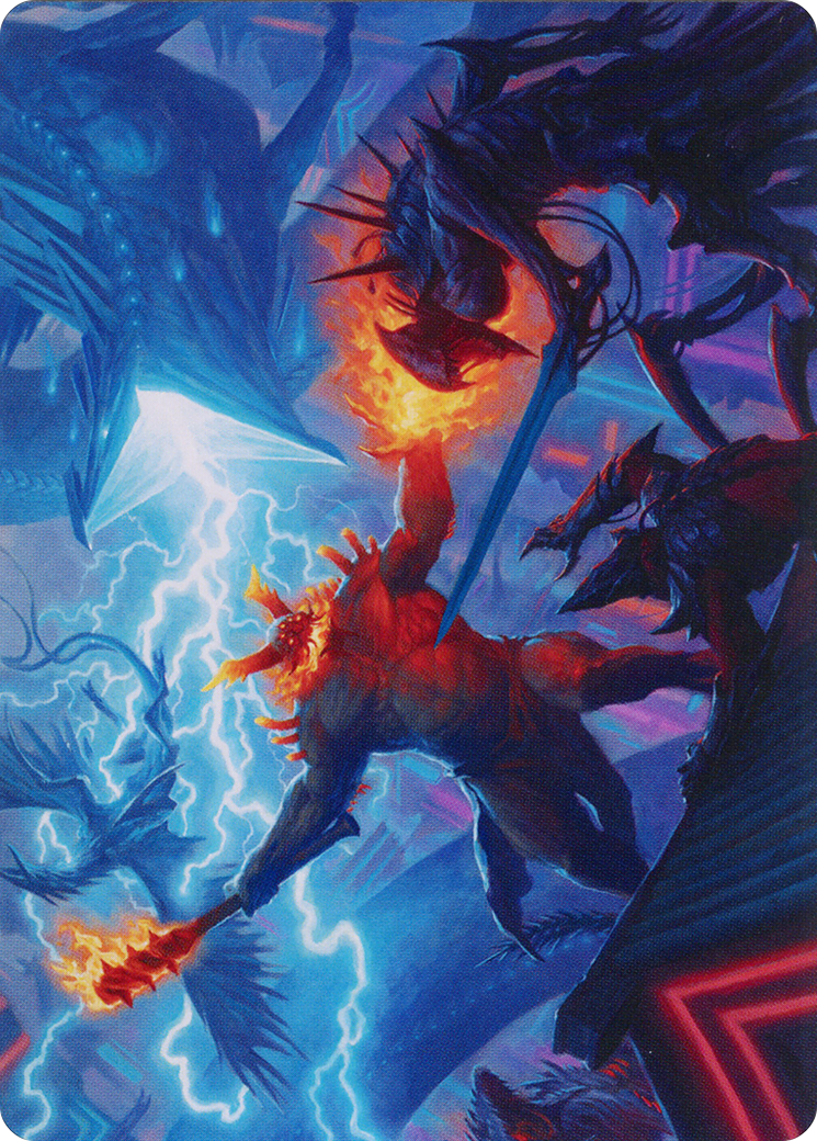 Image of Hidetsugu and Kairi Art Card [March of the Machine Art Series]