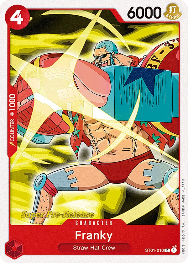 Image of Franky [Super Pre-Release Starter Deck: Straw Hat Crew]