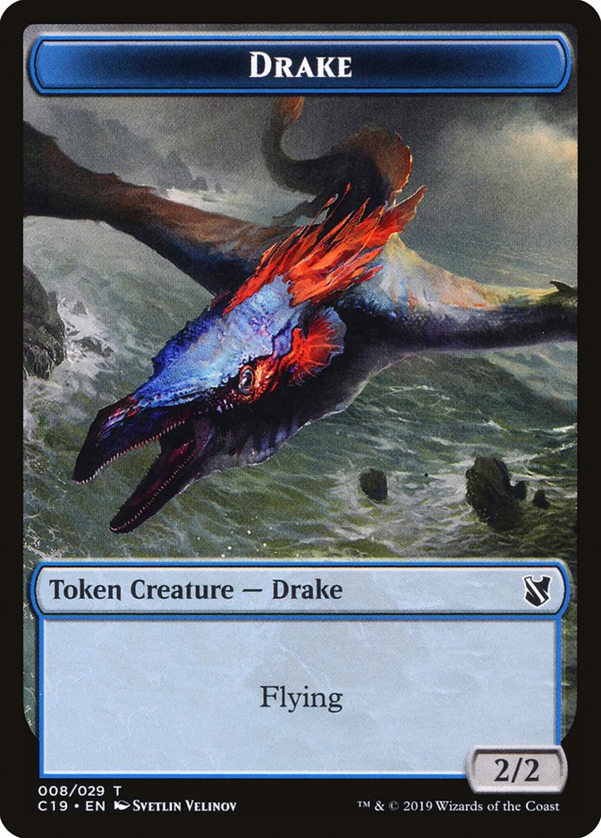 Image of Drake Token [Commander 2019 Tokens]