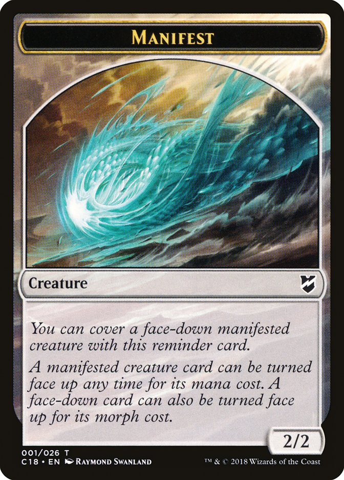 Image of Manifest [Commander 2018 Tokens]