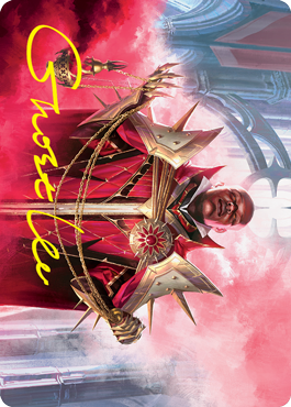 Image of Markov Purifier Art Card (Gold-Stamped Signature) [Innistrad: Crimson Vow Art Series]
