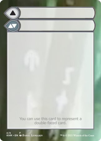 Image of Helper Card (4/9) [Kaldheim Tokens]