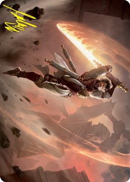 Image of Make Your Mark Art Card (Gold-Stamped Signature) [Strixhaven: School of Mages Art Series]