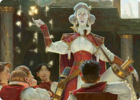 Image of Professor of Symbology Art Card [Strixhaven: School of Mages Art Series]