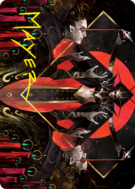 Image of Gift of Fangs Art Card (Gold-Stamped Signature) [Innistrad: Crimson Vow Art Series]