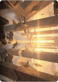 Image of Skyclave Basilica Art Card [Zendikar Rising Art Series]