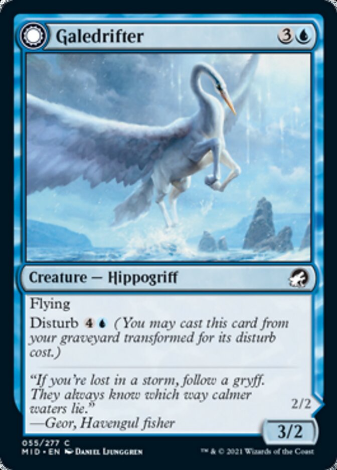 Image of Galedrifter // Waildrifter [Innistrad: Midnight Hunt]