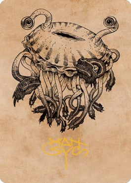 Image of Gluntch, the Bestower Art Card (Gold-Stamped Signature) [Commander Legends: Battle for Baldur's Gate Art Series]