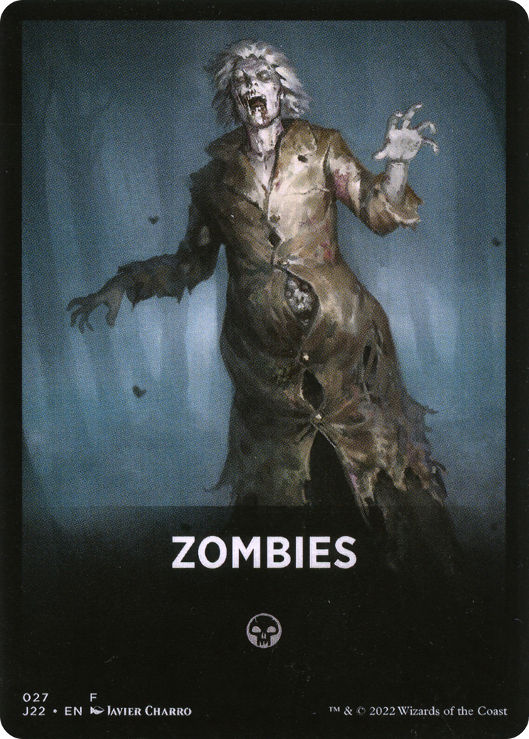 Image of Zombies Theme Card [Jumpstart 2022 Front Cards]