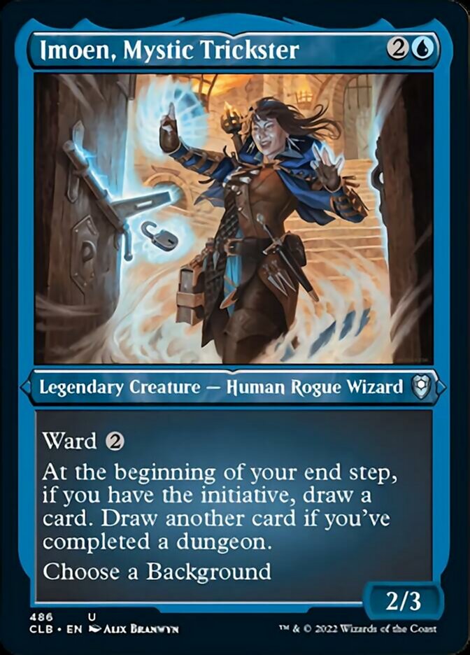Image of Imoen, Mystic Trickster (Foil Etched) [Commander Legends: Battle for Baldur's Gate]