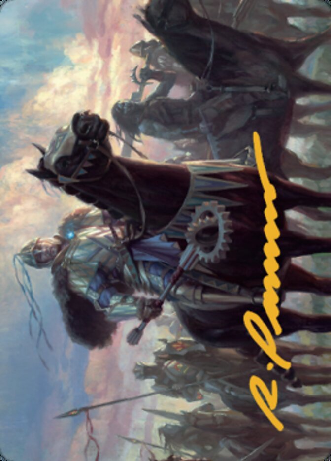 Image of Shanid, Sleepers' Scourge Art Card (Gold-Stamped Signature) [Dominaria United Art Series]