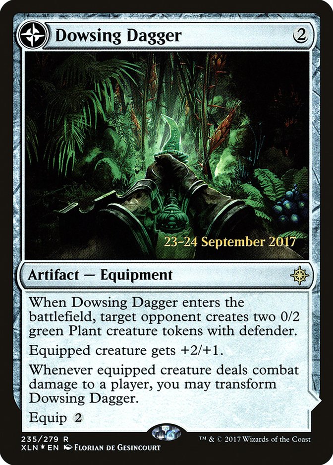Image of Dowsing Dagger // Lost Vale [Ixalan Prerelease Promos]