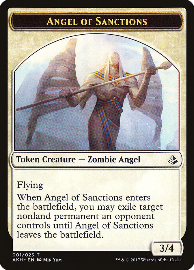 Image of Angel of Sanctions // Drake Double-Sided Token [Amonkhet Tokens]