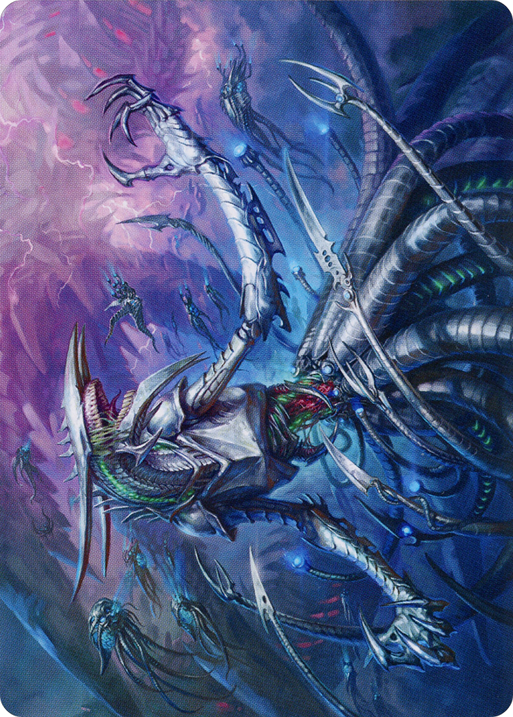Image of Jin-Gitaxias Art Card [March of the Machine Art Series]