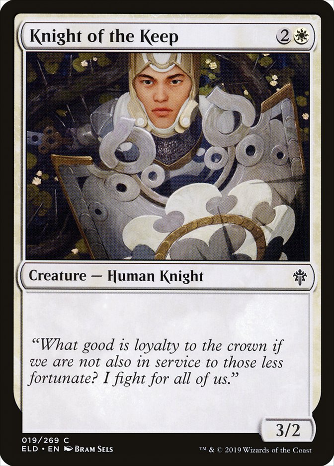 Knight of the Keep [Throne of Eldraine]