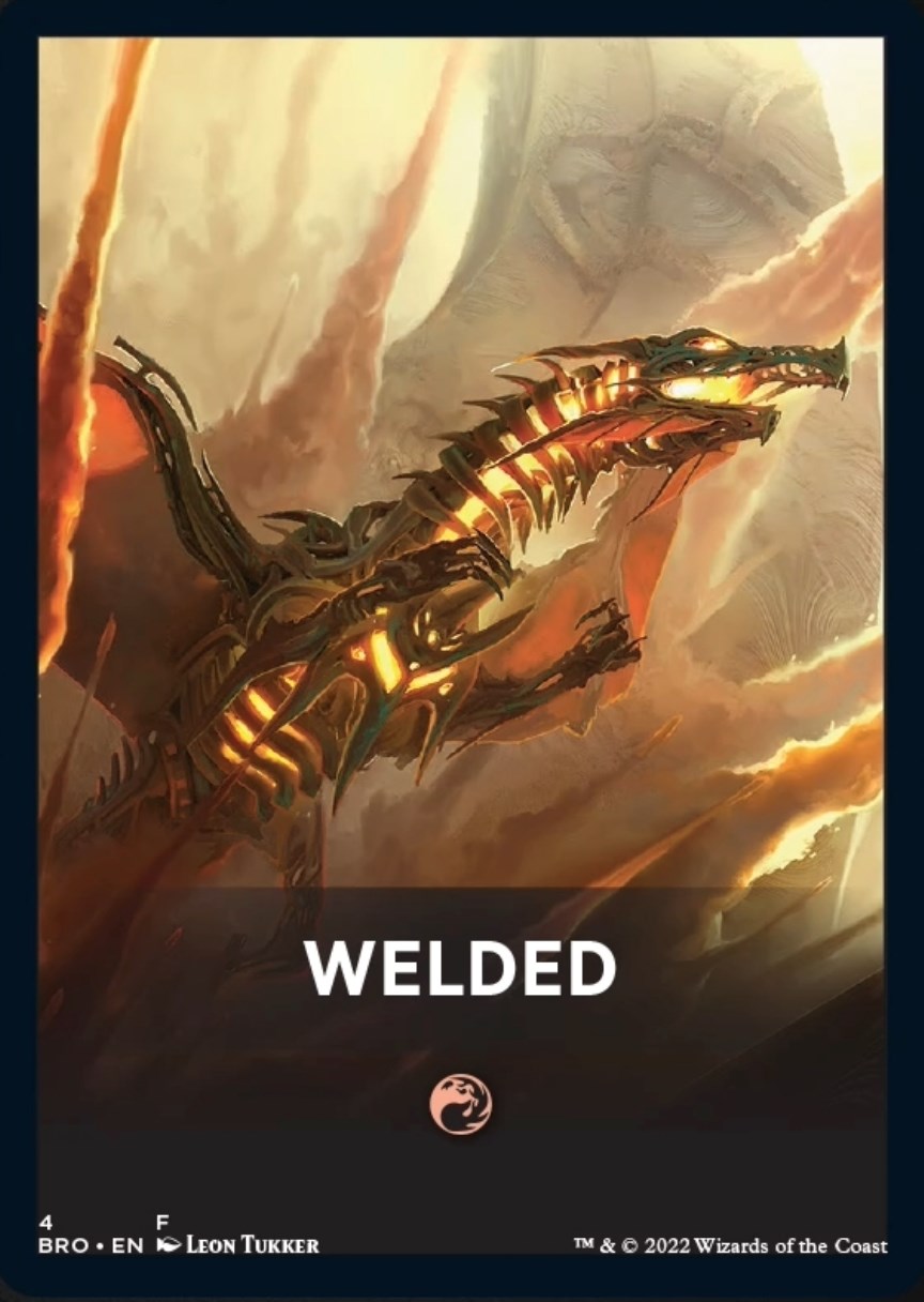 Image of Welded Theme Card [The Brothers' War Tokens]