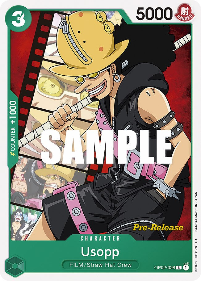 Image of Usopp [Paramount War Pre-Release Cards]