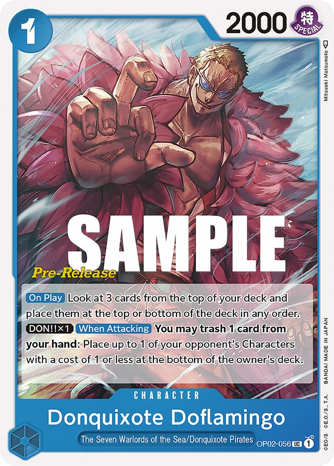 Image of Donquixote Doflamingo [Paramount War Pre-Release Cards]