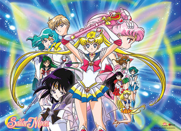 SAILOR MOON - BUTTERFLY WING BACKGROUND SPECIAL EDITION WALLSCROLL