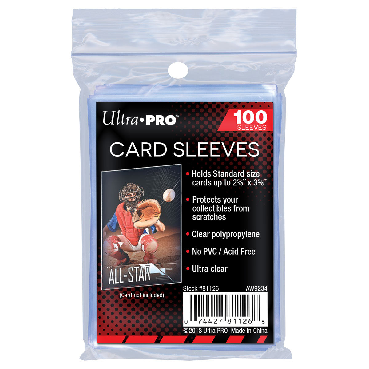 Image of Ultra Pro Standard Card Sleeves