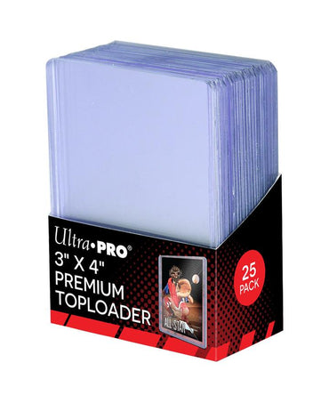 Ultra Pro Premium Toploader 25 Pack