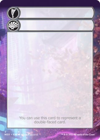 Image of Helper Card (2/9) [Kamigawa: Neon Dynasty Tokens]