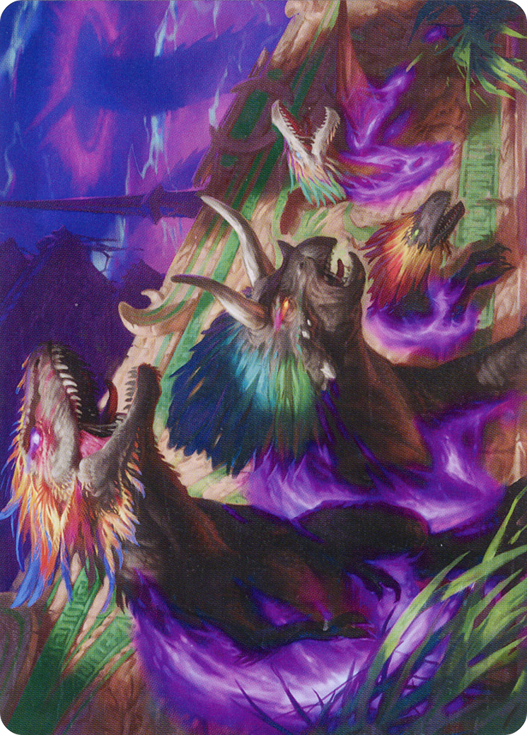 Image of Burning Sun's Fury Art Card [March of the Machine Art Series]
