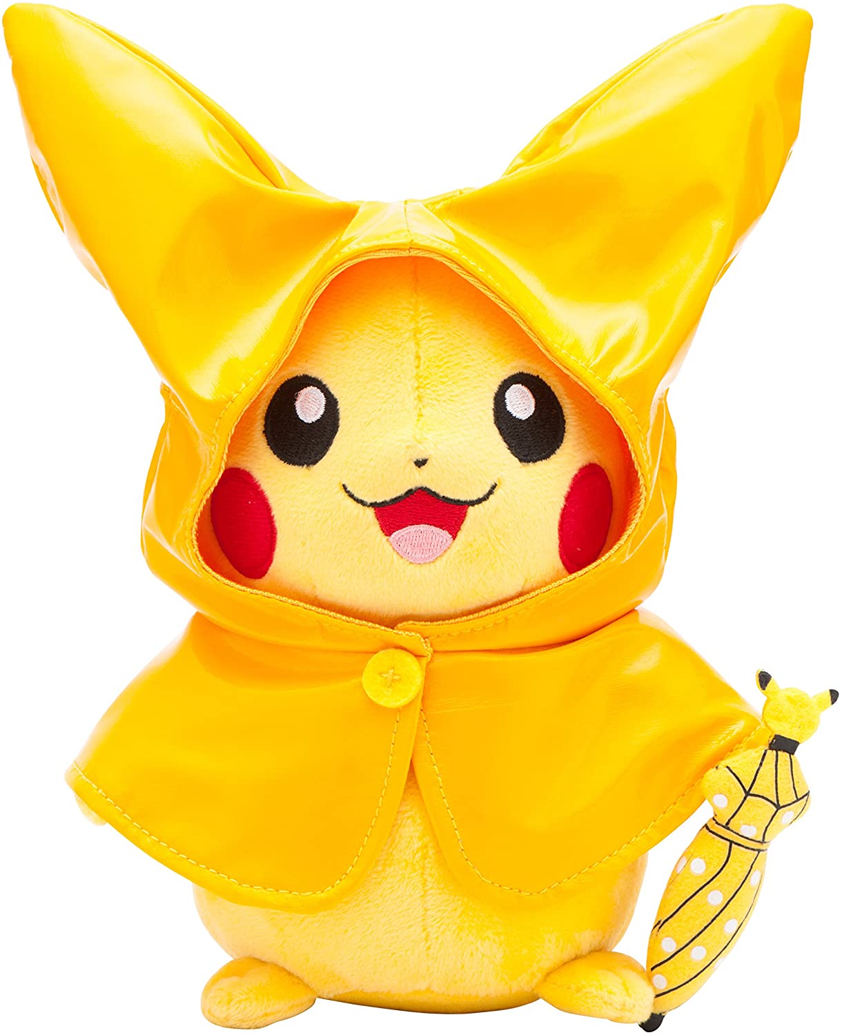 Image of Pikachu in Raincoat Plush (Banpresto)