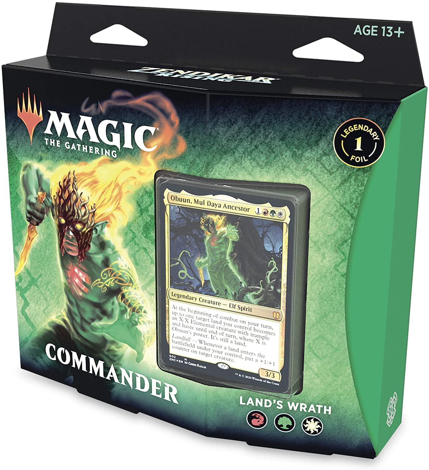 Image of Land's Wrath - Zendikar Rising Commander Decks