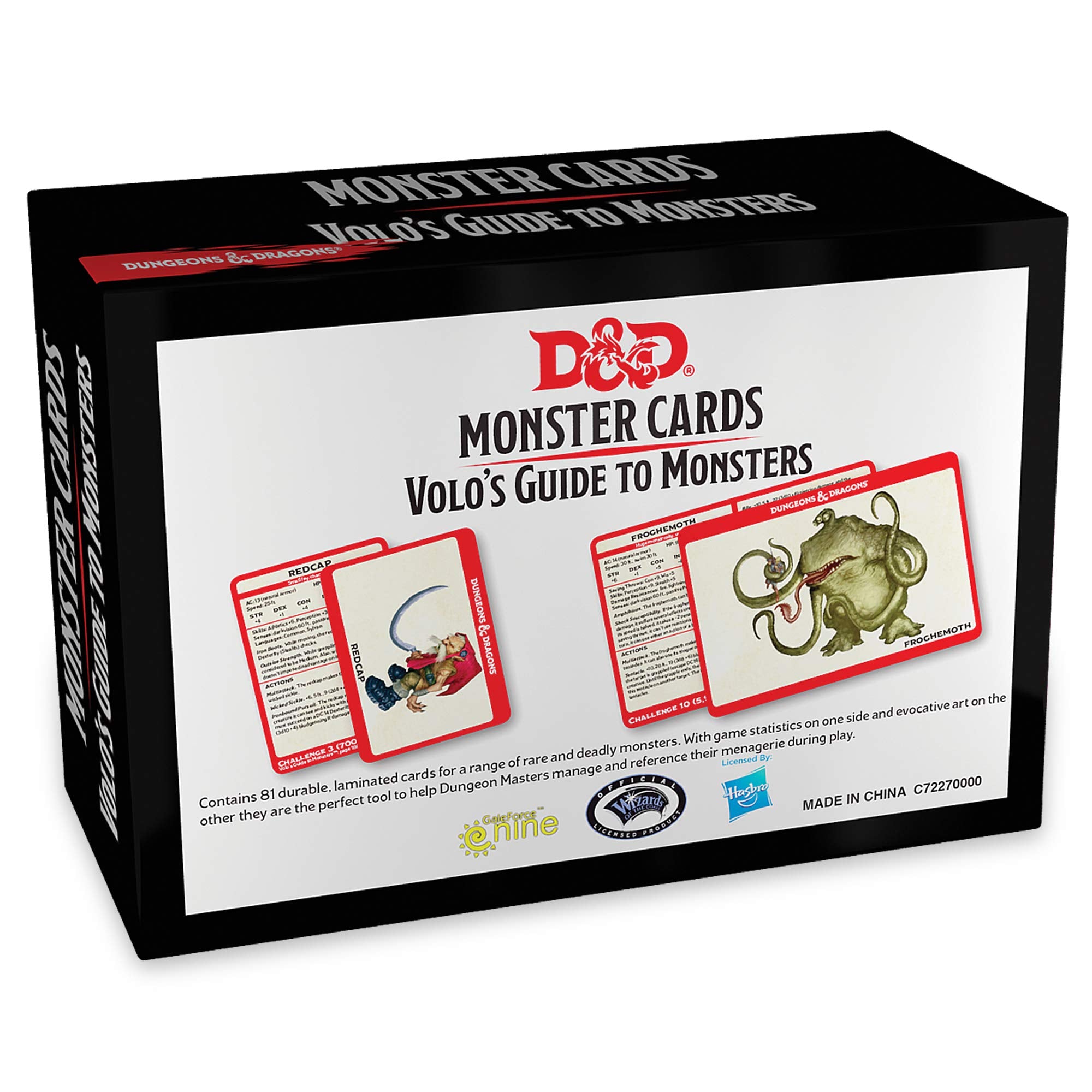 Image of Volo's Guide to Monsters - Dungeons and Dragons 5e Spellbook Cards