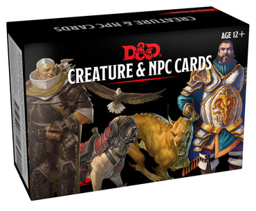Creature & NPC Cards - Dungeons and Dragons 5e Spellbook Cards