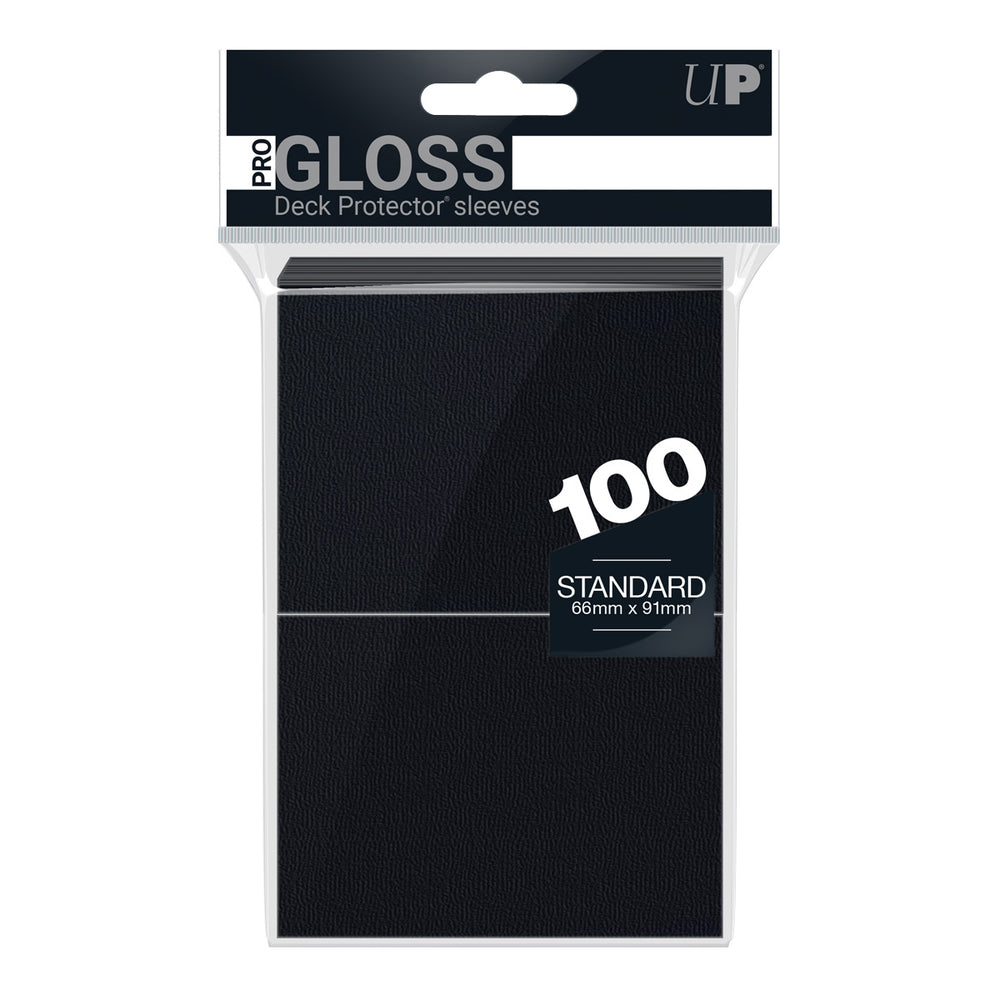 Ultra Pro Standard Card Sleeves - Black [100 ct]