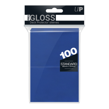 Blue Gloss Ultra Pro Standard Sleeves [100 ct]