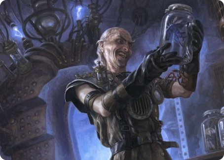 Image of Delver of Secrets Art Card [Innistrad: Midnight Hunt Art Series]