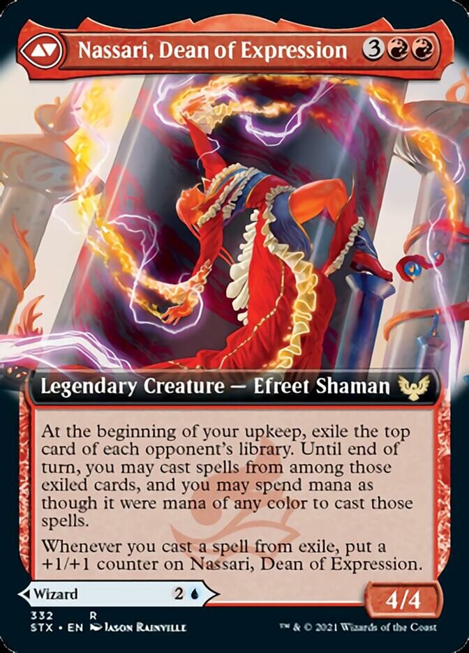 Image of Uvilda, Dean of Perfection // Nassari, Dean of Expression (Extended Art) [Strixhaven: School of Mages]