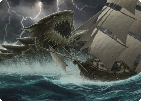 Image of Dragon Turtle Art Card [Dungeons & Dragons: Adventures in the Forgotten Realms Art Series]