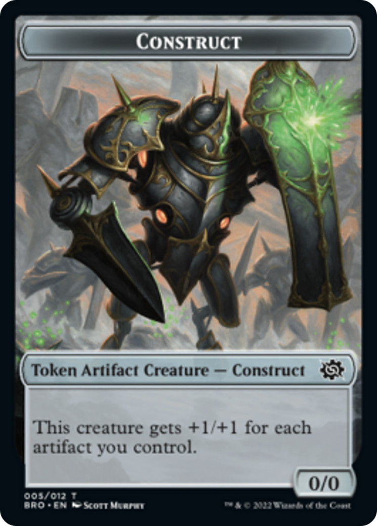 Image of Construct Token (005) [The Brothers' War Tokens]