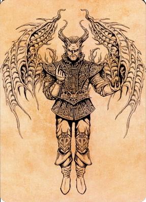 Image of Raphael, Fiendish Savior Art Card (75) [Commander Legends: Battle for Baldur's Gate Art Series]